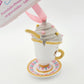 2025 Disney Parks Sugarplum Fairytale Beauty & The Beast Chip Cup Ornament New