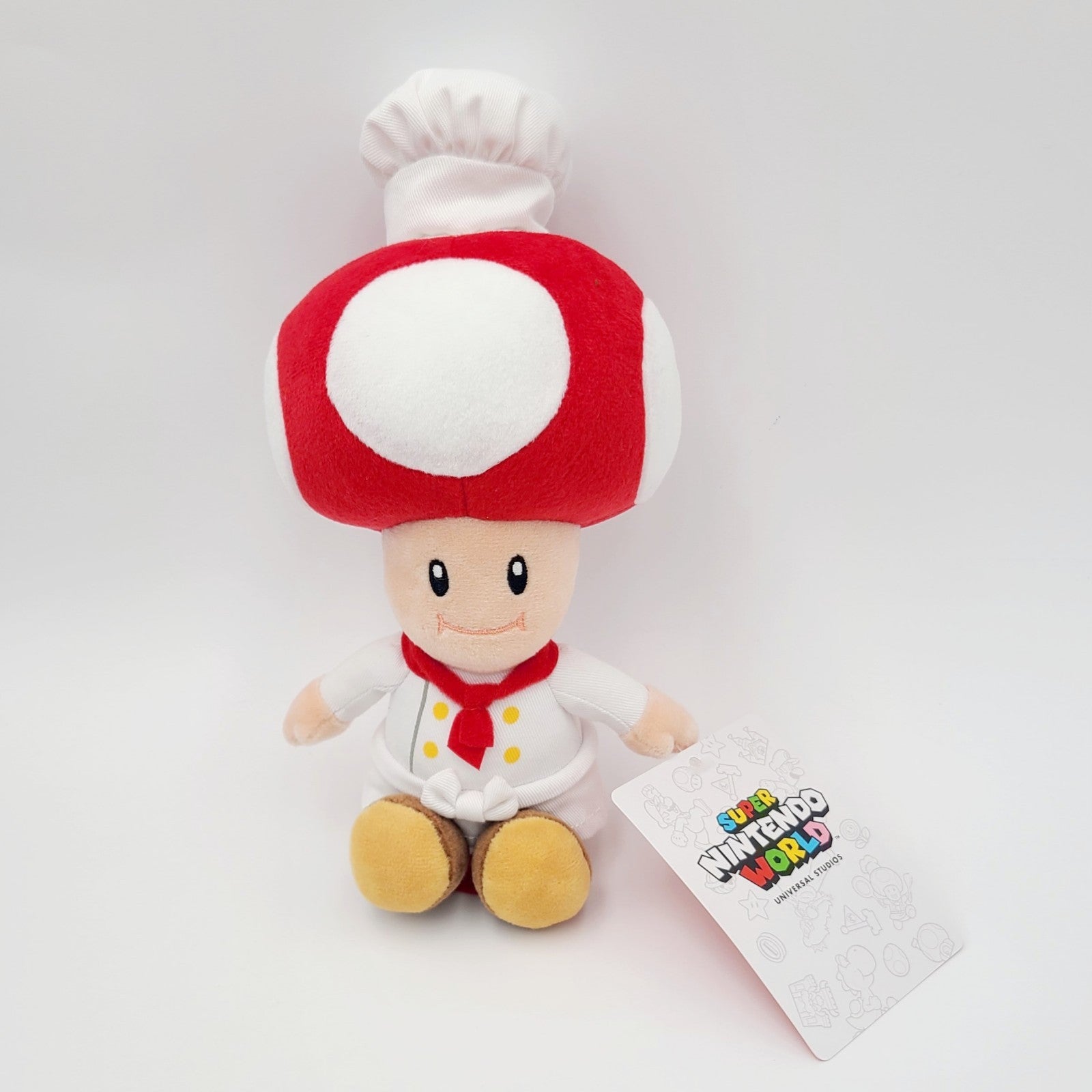 NEW Universal Epic Universe Super Nintendo World Chef Toad Toadstool Cafe Plush