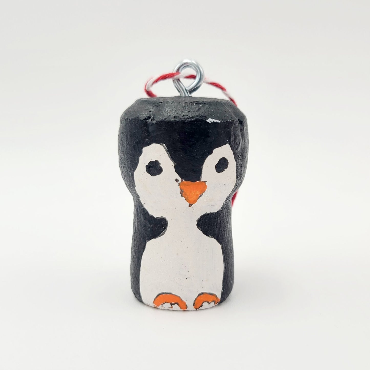 HANDMADE Cork Christmas Tree Ornament Santa Grinch Soldier Penguin Gingerbread