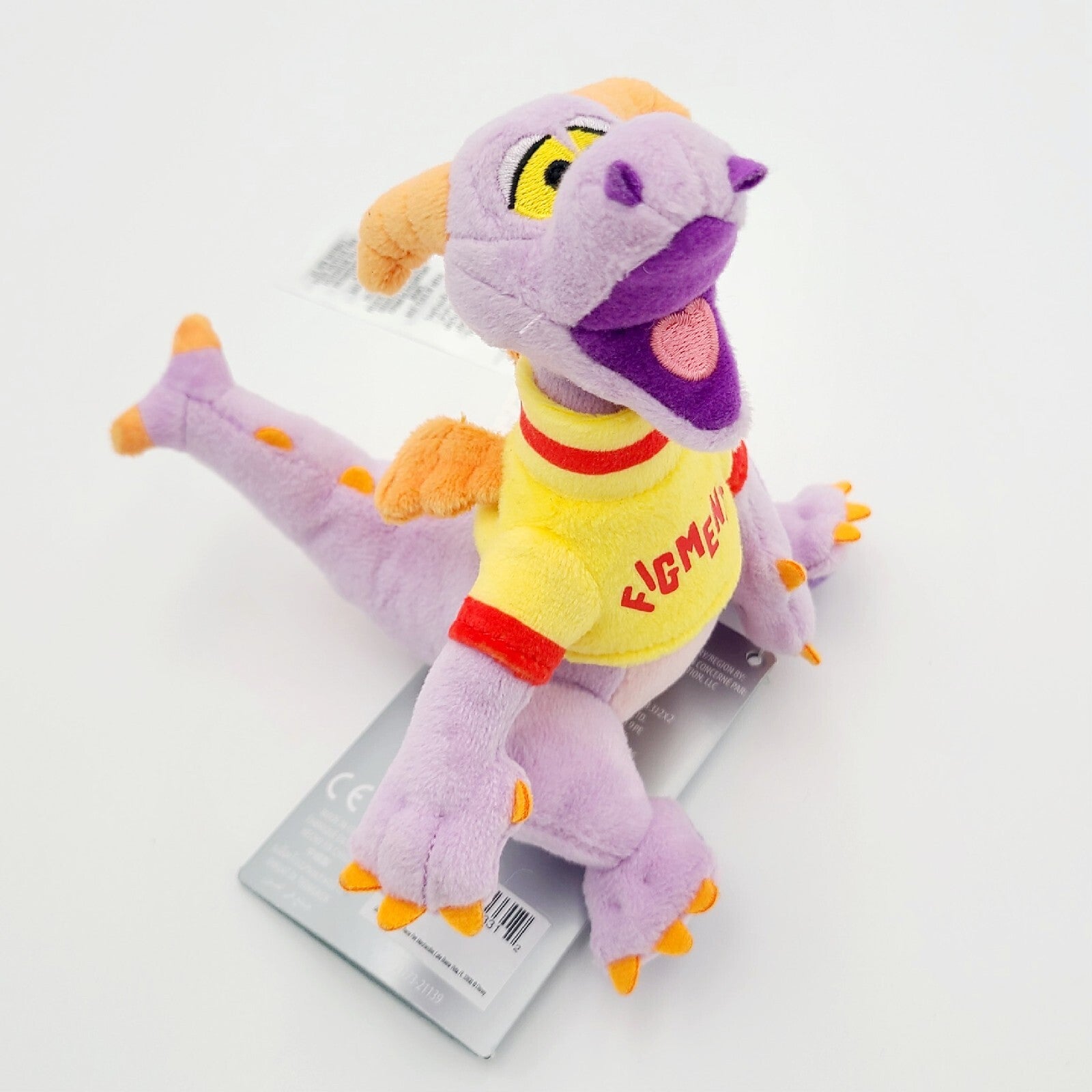 2023 Disney Parks Exclusive EPCOT Mini Figment Shoulder Pal Magnet Plush NEW