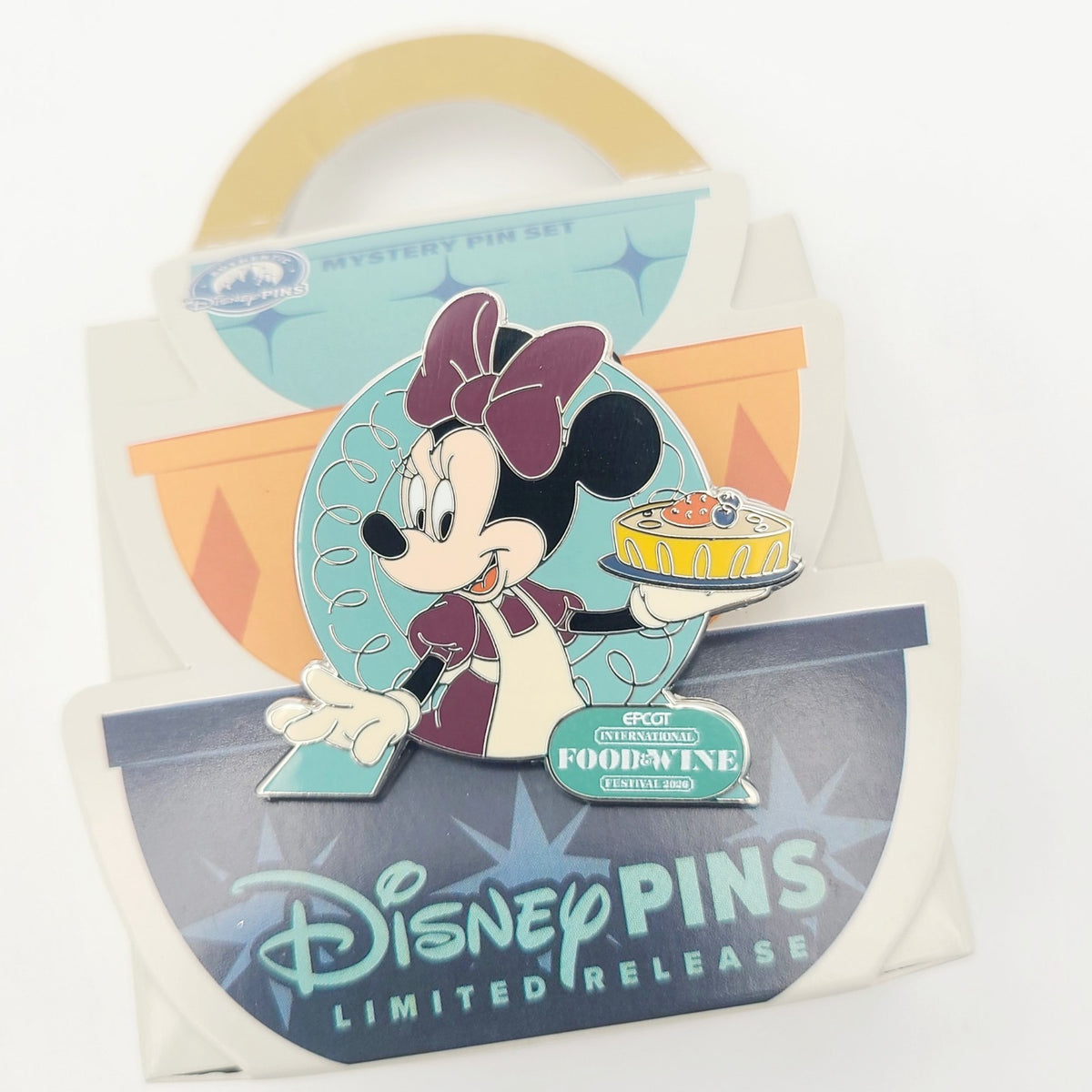 2026 Disney World Parks Epcot Food & Wine Festival Mystery Box Pin Minnie ONLY