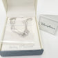 CRISLU Disney Parks Mickey Minnie Mouse Station Necklace Sterling Platinum HTF
