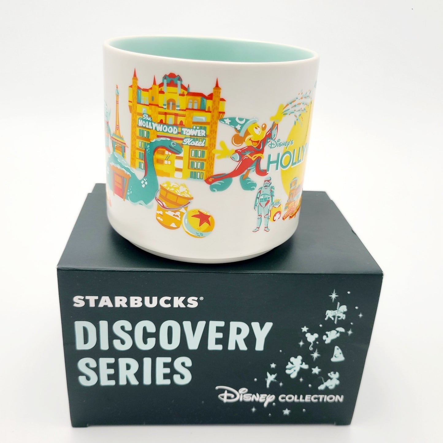 *14 oz Mug SET* Disney Parks Starbucks Discovery Series Epcot Magic HS Animal