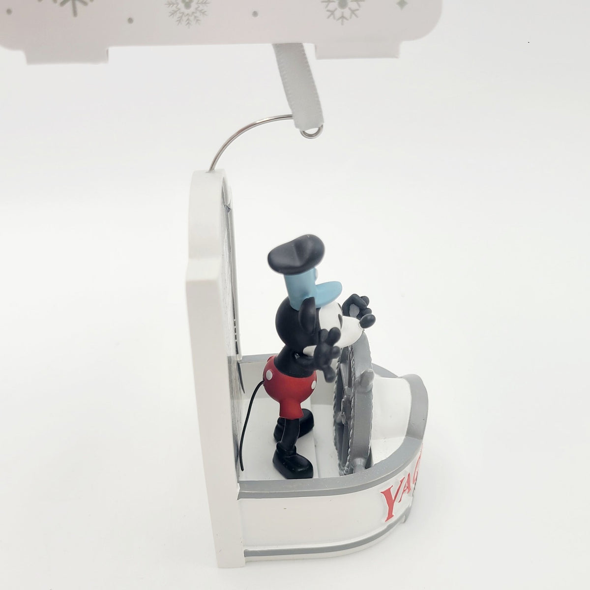 Disney Parks Yacht Club Resort Mickey Mouse Boat Lighthouse Christmas Ornament