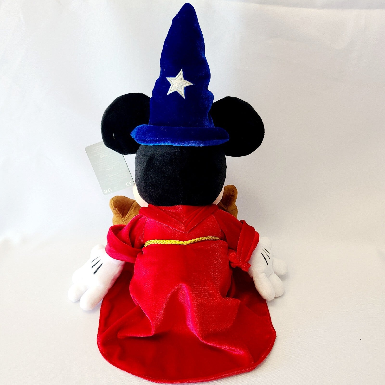 NEW Walt Disney World Parks Sorcerer Mickey Mouse Plush 22.5" Medium Fantasia