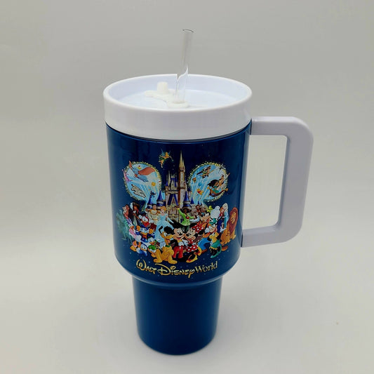 Disney World Parks 2026 WDW Storybook Mickey & Friends Castle Collection Tumbler