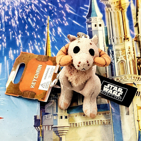 Disney Parks Star Wars Galaxy's Edge Toydarian Tauntaun Plush Keychain Creature