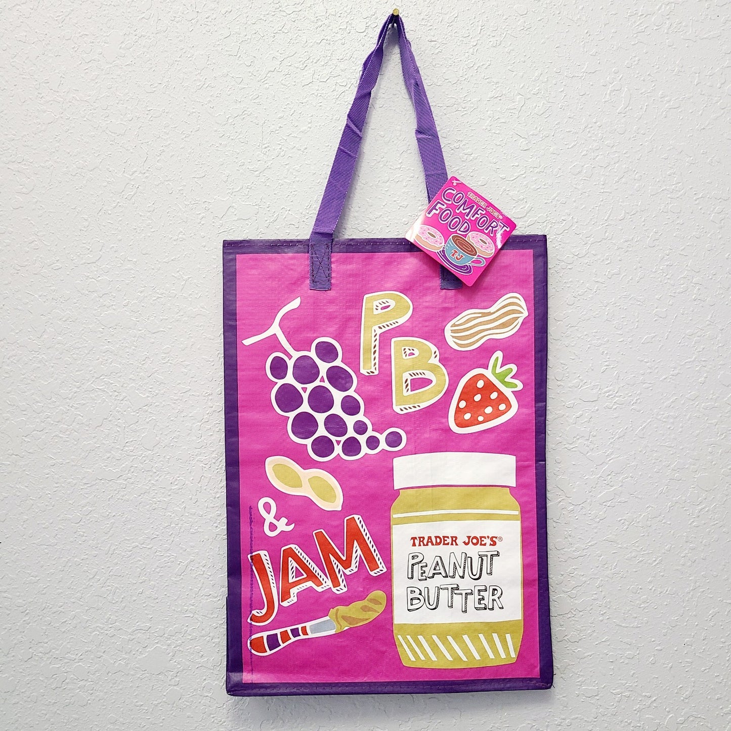 3 Bag Set! Trader Joe’s Reusable Florida Georgia Comfort Food Mac & Cheese Tote