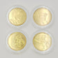 Set Of 4 Universal Studios Florida Coin Medallion 2024 Jurassic Park Dinosaur