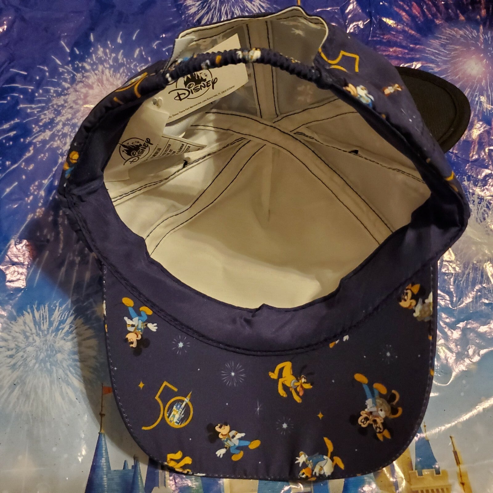 *Toddler Baseball Hat w/ Ears* 2021 Walt Disney World Parks 50th Anniv Mickey 