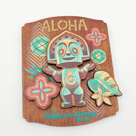 *Magnet* 2025 Walt Disney World Parks Polynesian Village Resort Aloha Tiki Maui