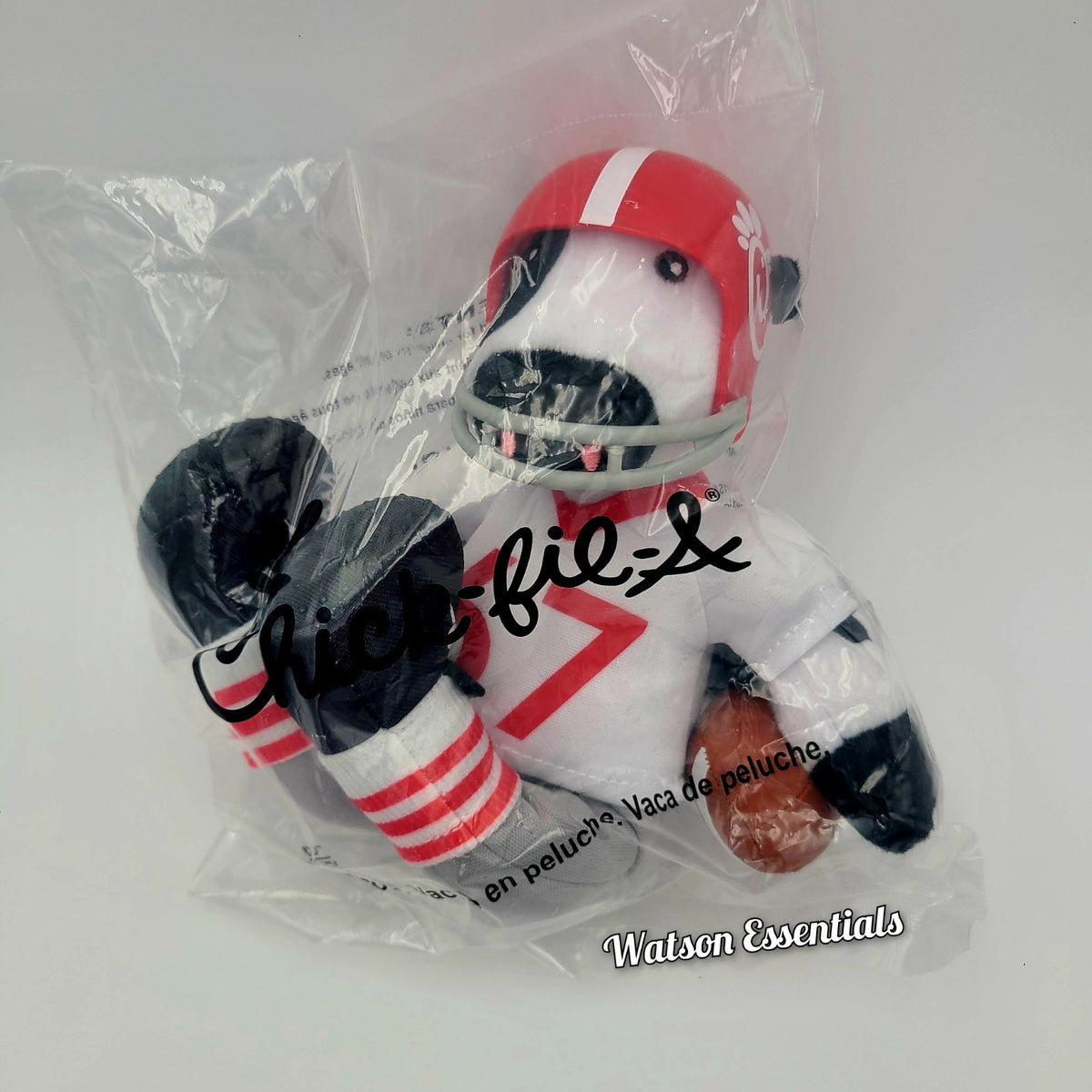 SEALED 2026 Chick-fil-A Football GameDay Plush Cow #67 Stuffed Animal 9" NEW CFA