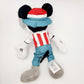 NEW Disney Store Mickey Mouse American Plush USA Patriotic Red White Blue