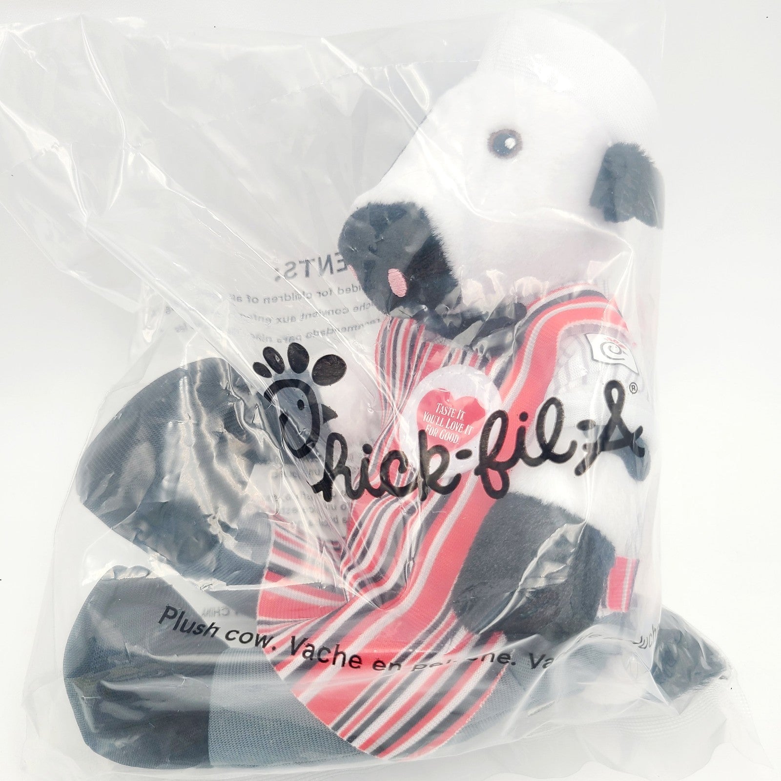 SEALED Chick-fil-A Classic Crew Spring 2026 Plush Cow Toy LIMITED EDITION 9" NEW