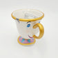 *CHIP Mug* Walt Disney World Parks Beauty & the Beast Tea Cup Ceramic Coffee NEW