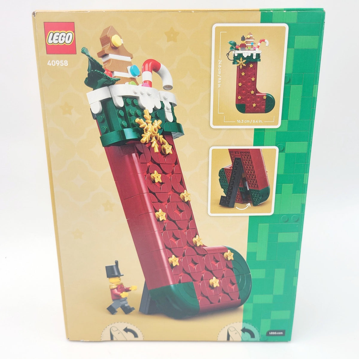 NEW LEGO Christmas Stocking 40958 342pc Complete Set 12+ Seasonal Christmas Box