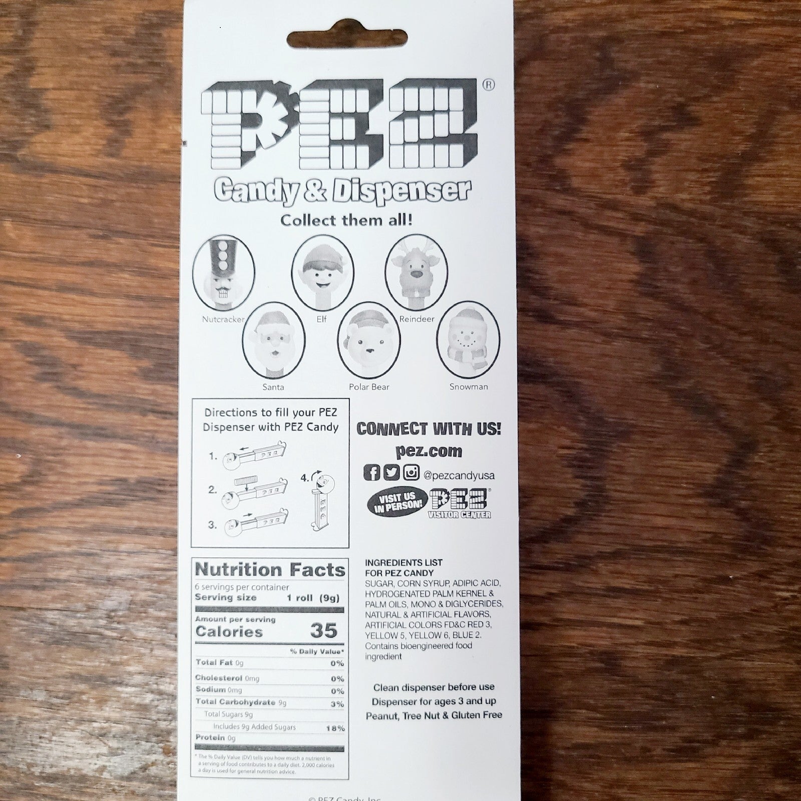 NEW Complete Set Christmas PEZ Candies & Dispensers Unopened Reindeer Santa Elf