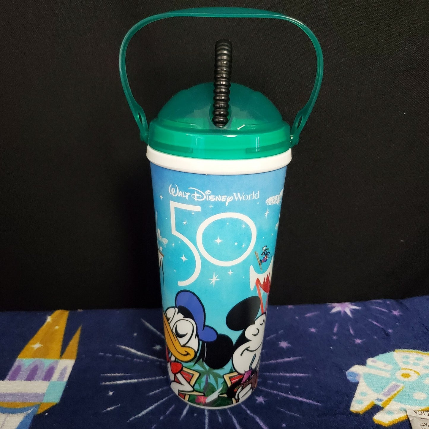 (1) ONE Typhoon Lagoon Blizzard Beach Refillable Mug Disney Park WDW 50th Mickey