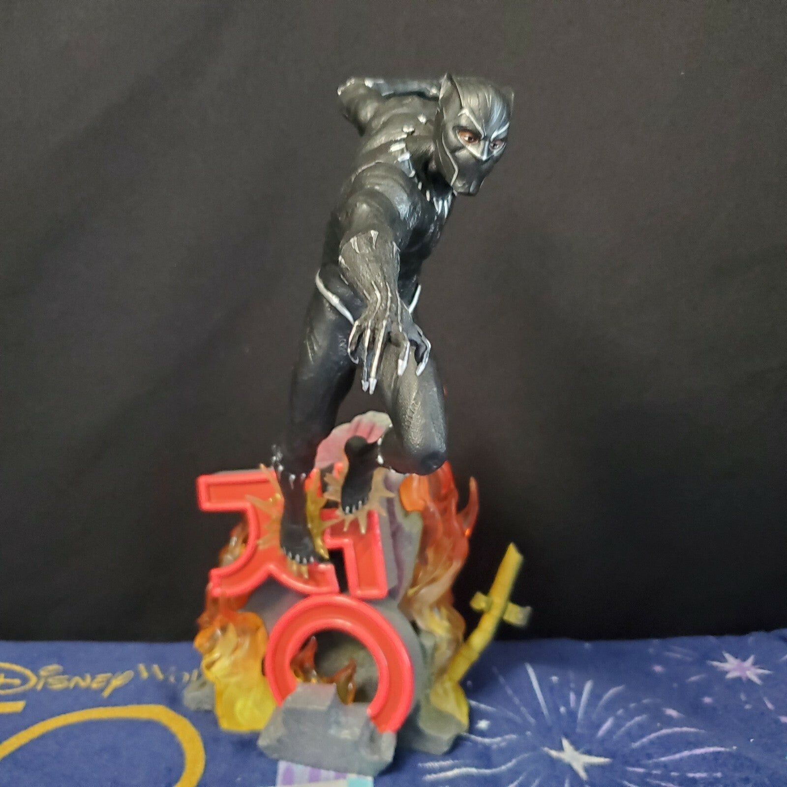 Disney Parks Marvel Black Panther 14" Figure Statue Diamond Select Toys Resin LE