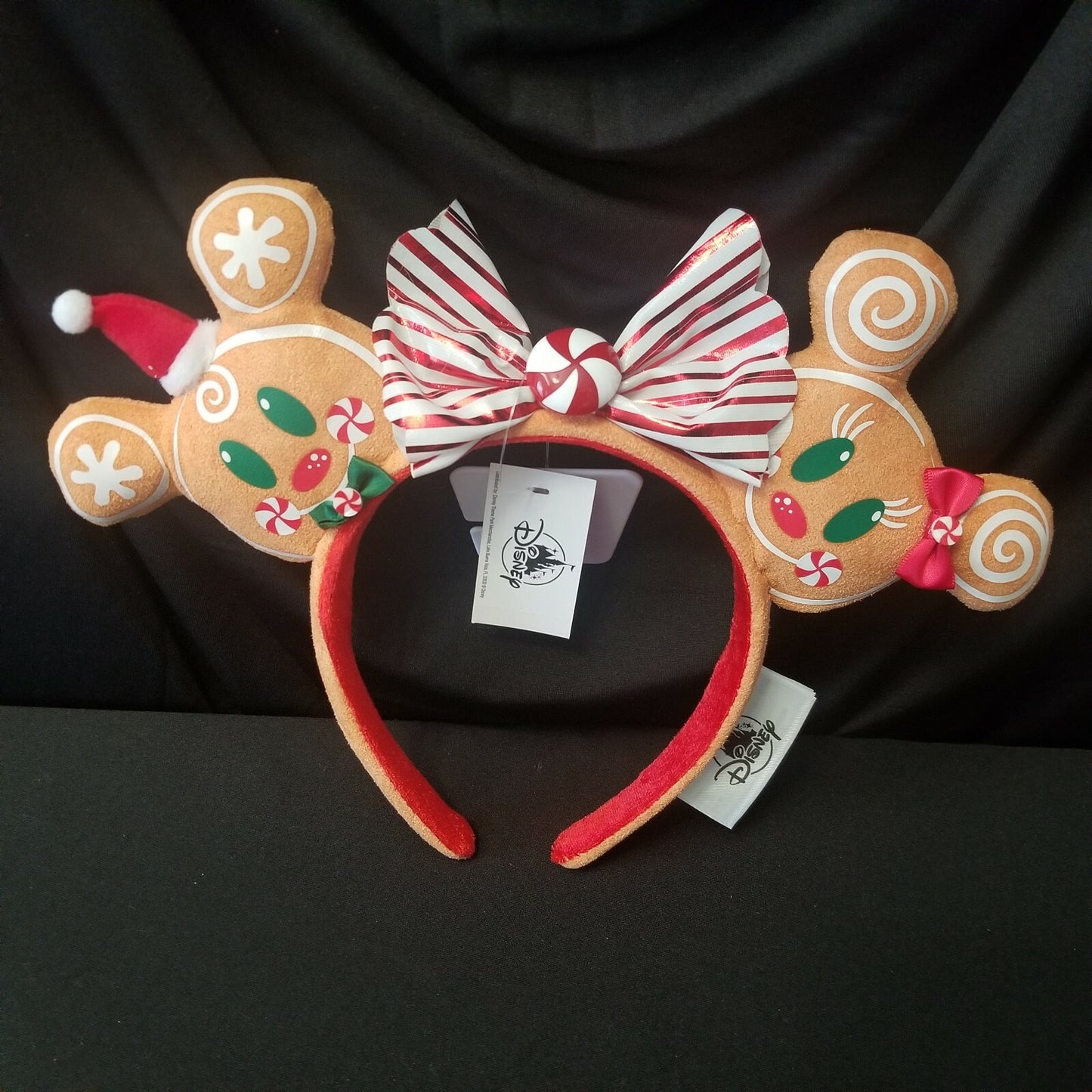 Disney Parks 2020 Mickey & Minnie Gingerbread Cutie Candy Peppermint Ears