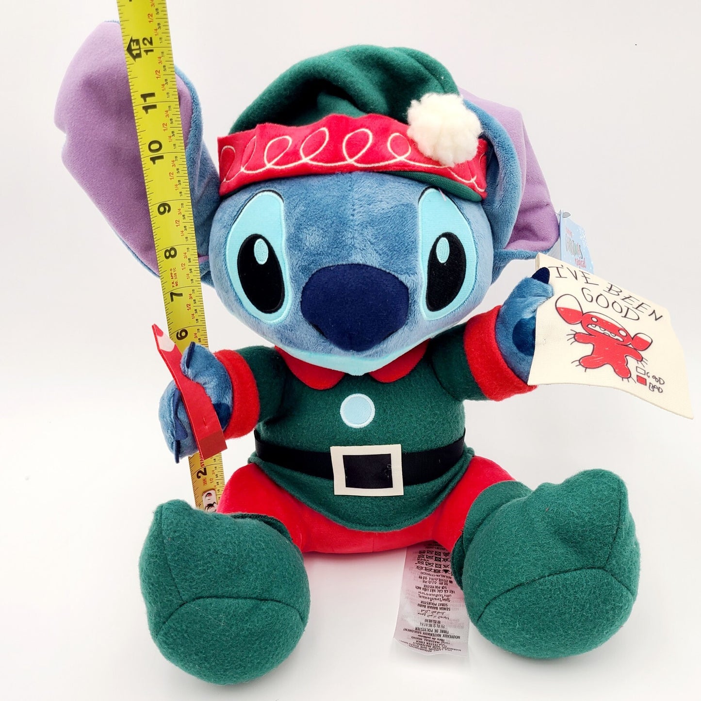*Stitch & Angel Plush Set* 2024 Disney Parks Christmas Elf Stitch Holiday Toy