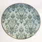 NEW Disney Parks The Haunted Mansion Gargoyle Wallpaper Porcelain Cake Stand