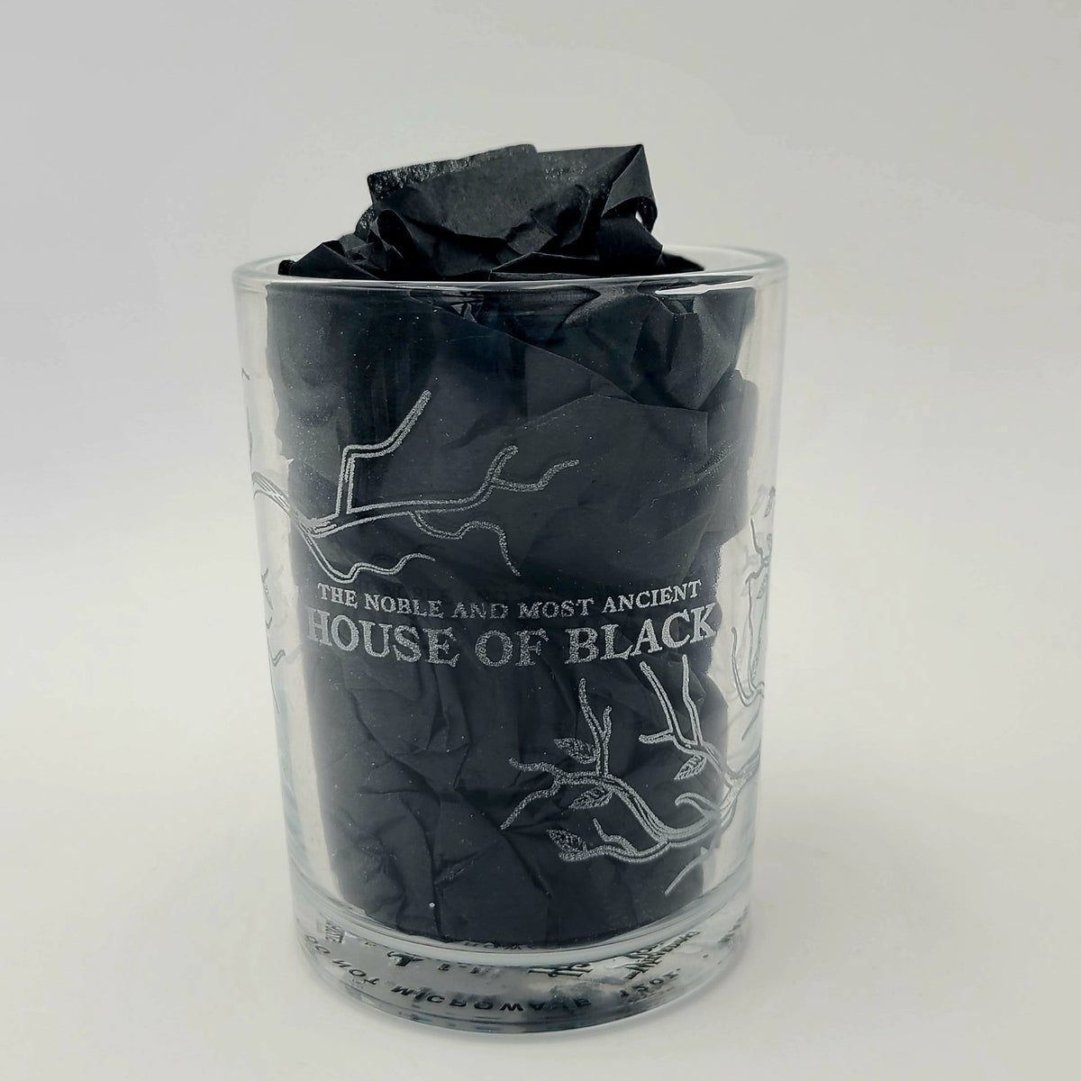 Universal Studios Harry Potter House of Black 2025 Double Old Fashioned Glass