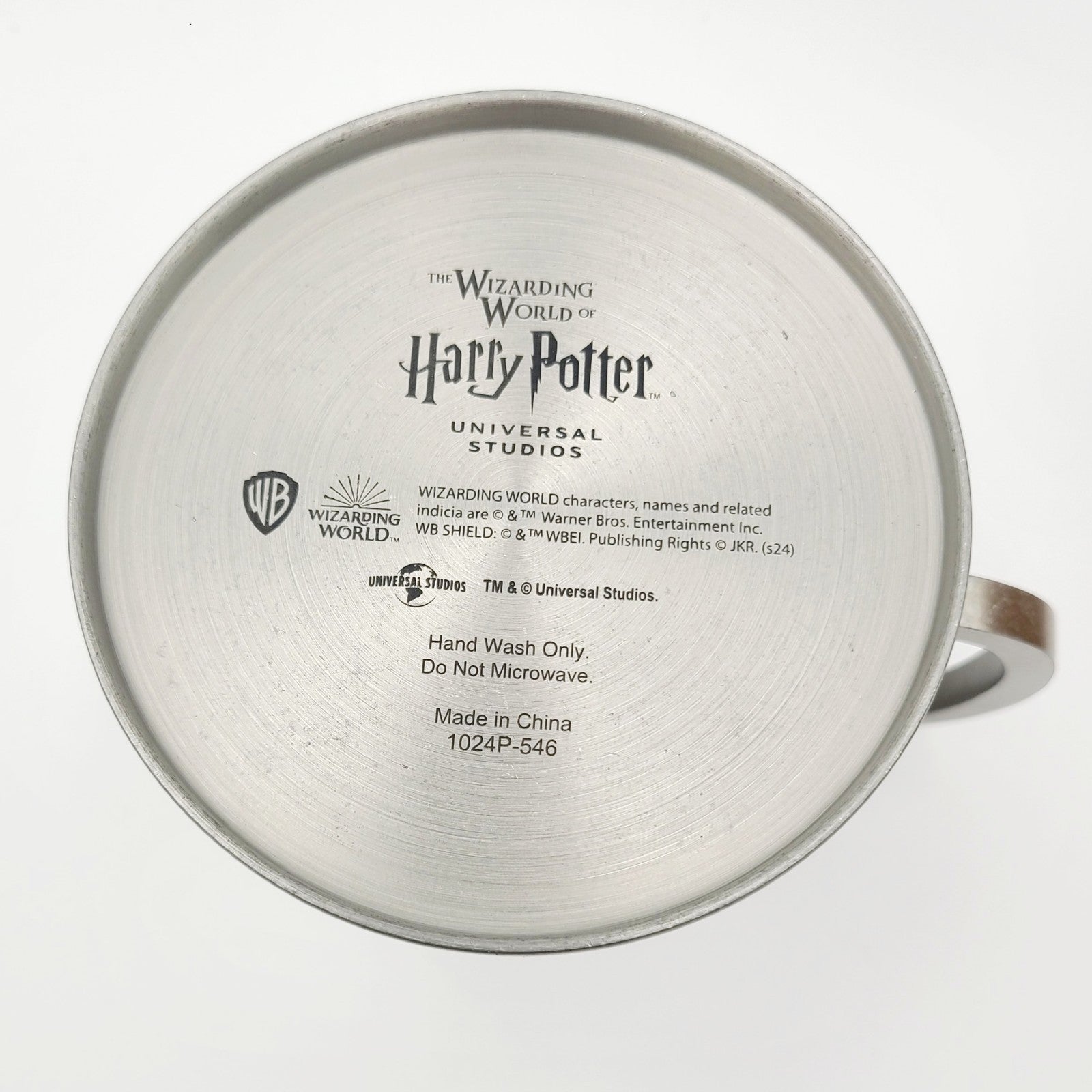 Universal Studios Harry Potter Stainless Steel Silver Butterbeer Stein Mug 2025