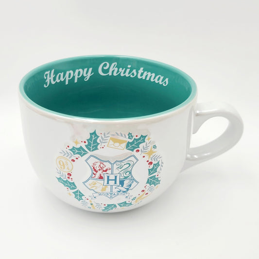 Universal Studios Harry Potter Hogwarts Holiday 2025 Happy Christmas Latte Mug
