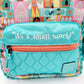 *Actual Placement* Walt Disney World Parks It’s A Small World Lug Bag Backpack