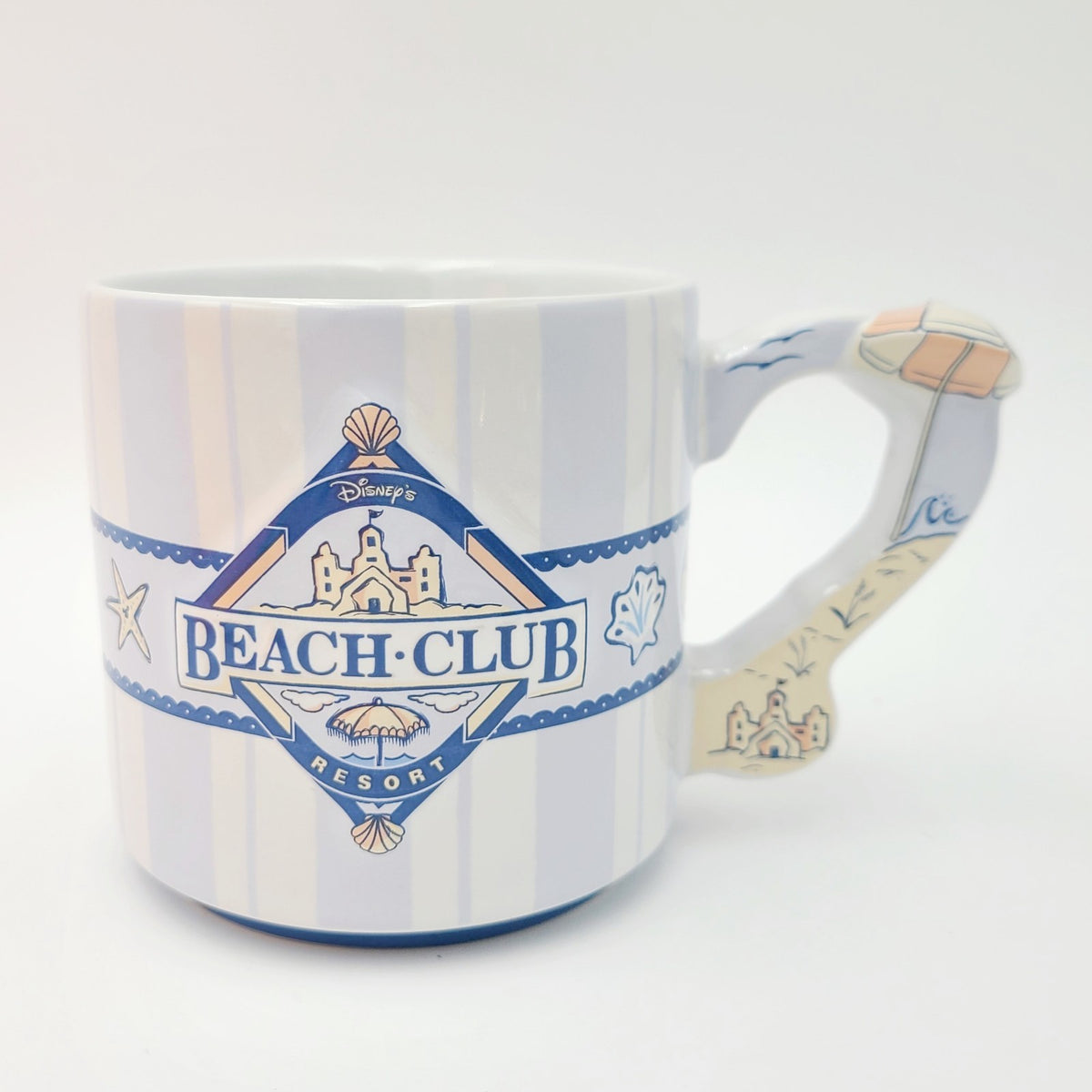 Walt Disney World Parks 2026 Beach Club Resort Mickey Castle Stackable Mug Cup
