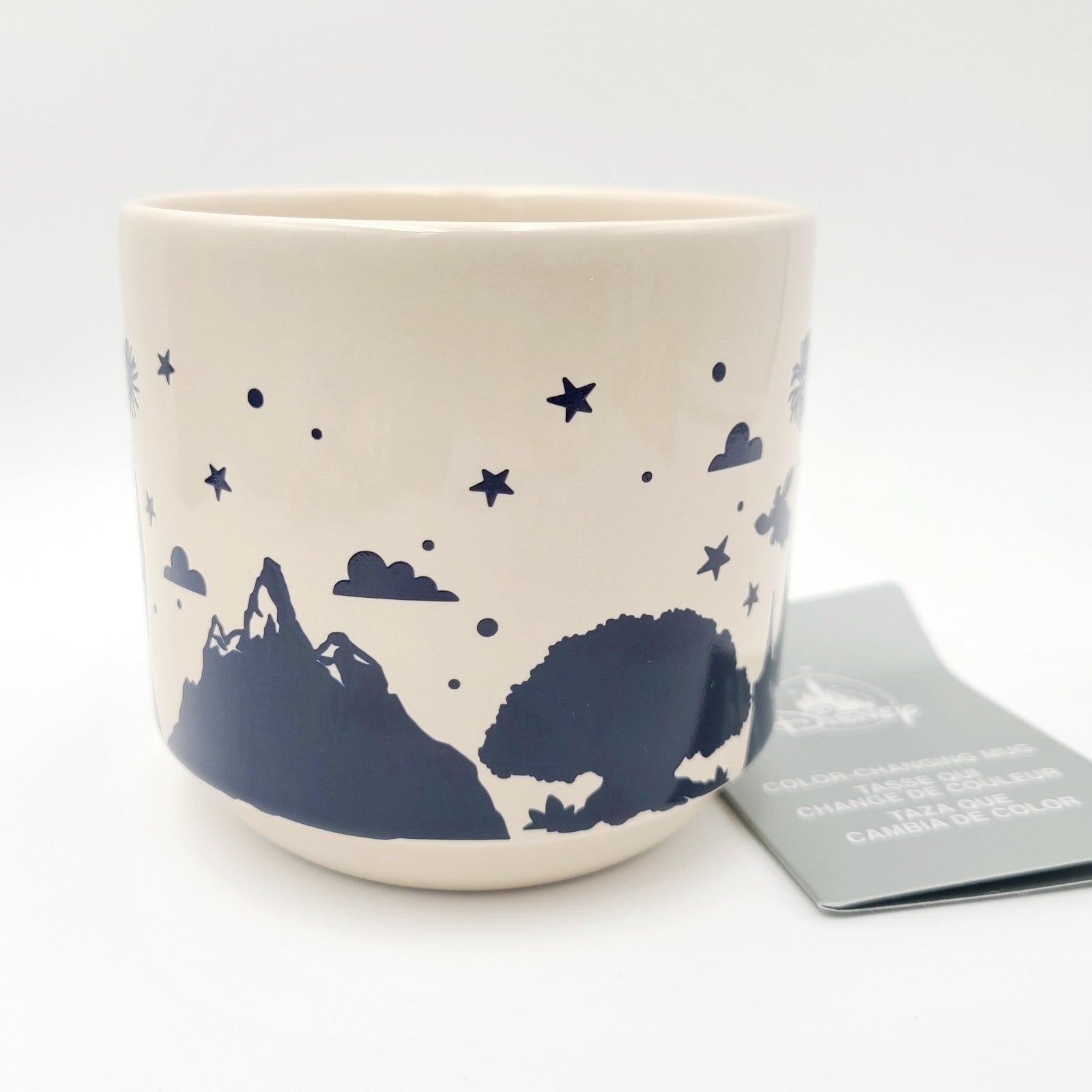 2025 Walt Disney World Park Icons Color Changing Mug Castle Spaceship Earth New