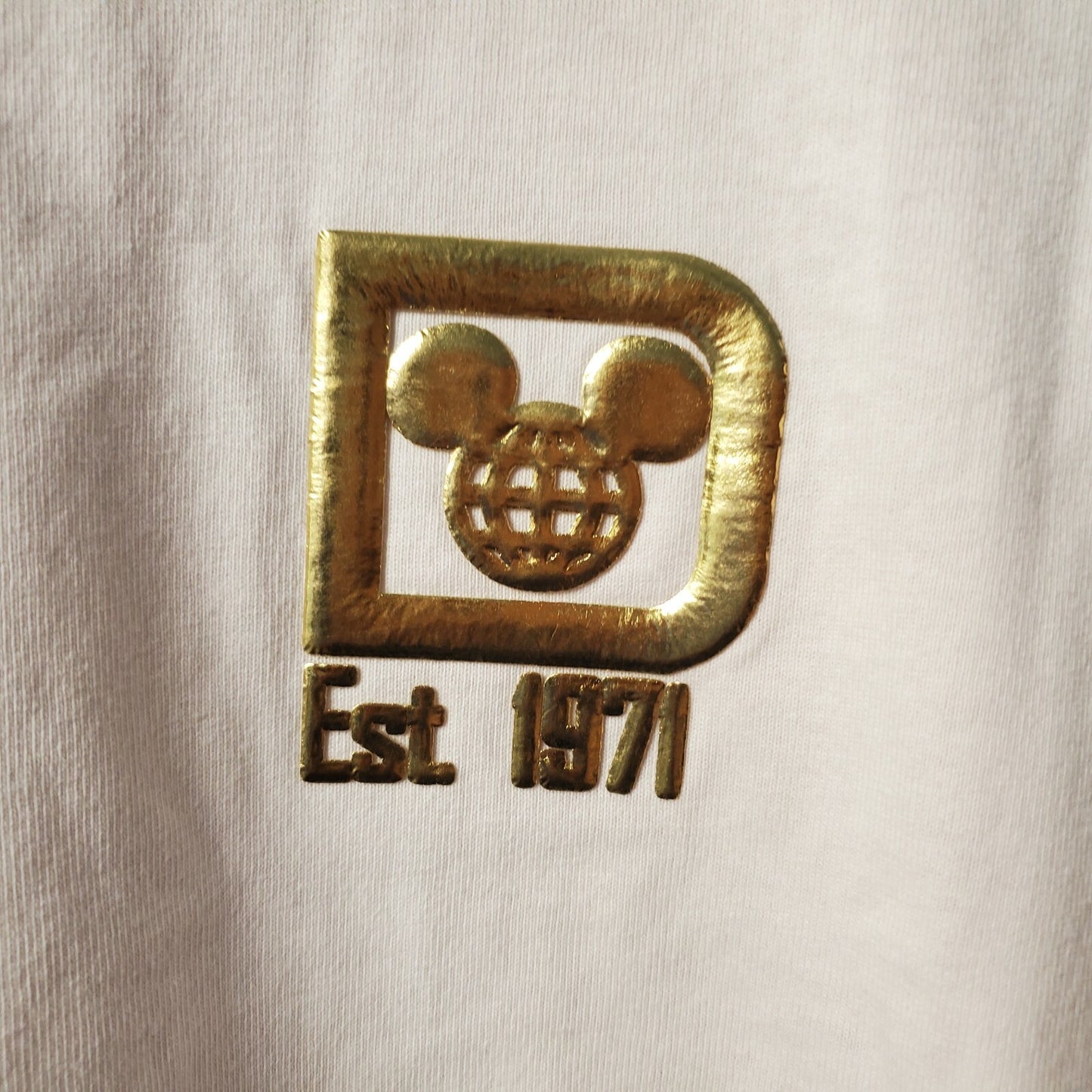 LARGE 2021 Disney World Parks New Year’s Eve Champagne Pink Gold Spirit Jersey