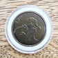 Disney Parks The Pirates of the Caribbean Bronze Medallion Mickey Coin Surrender