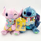 2024 Disney Parks Stitch Attacks Snacks Angel & Stitch Plush & Pin Lollipop SET