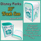 2025 Disney Parks Mousewares Mickey Mouse Trash Can Container Cookie Jar Compost
