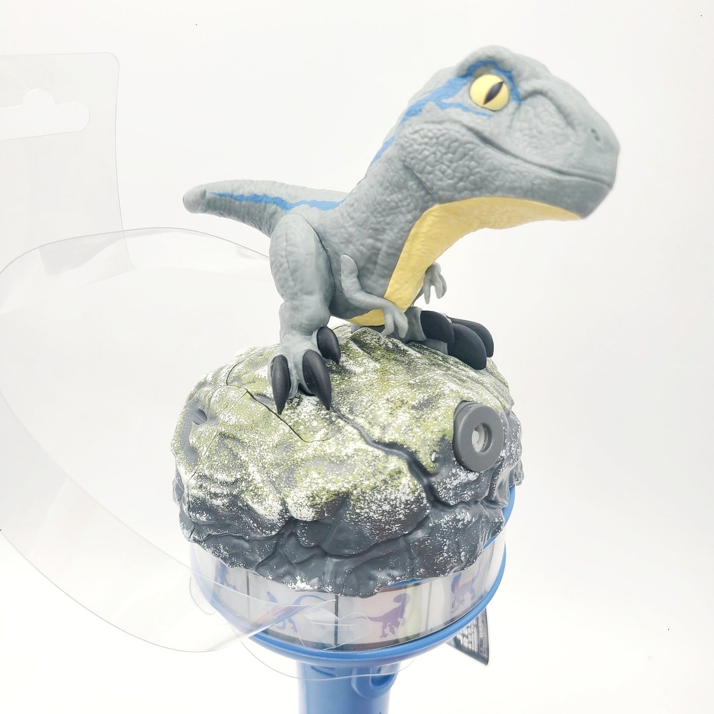 *Bubble Wand* Universal Studios Orlando Jurassic World Park Raptor Blue Dinosaur