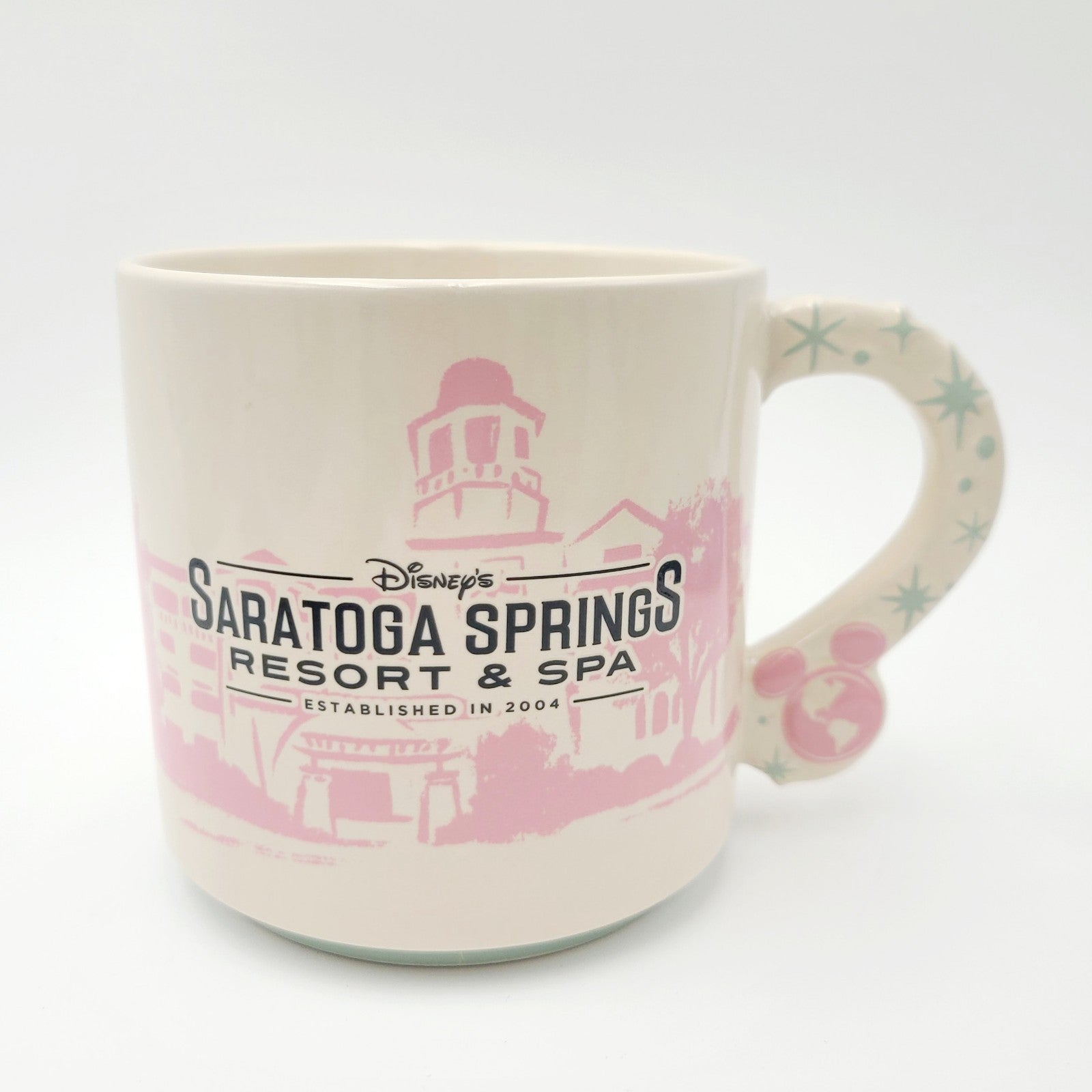 NEW 2025 Disney Parks Saratoga Springs Resort & Spa DVC Exclusive Ceramic Mug