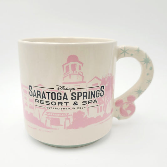 NEW 2025 Disney Parks Saratoga Springs Resort & Spa DVC Exclusive Ceramic Mug