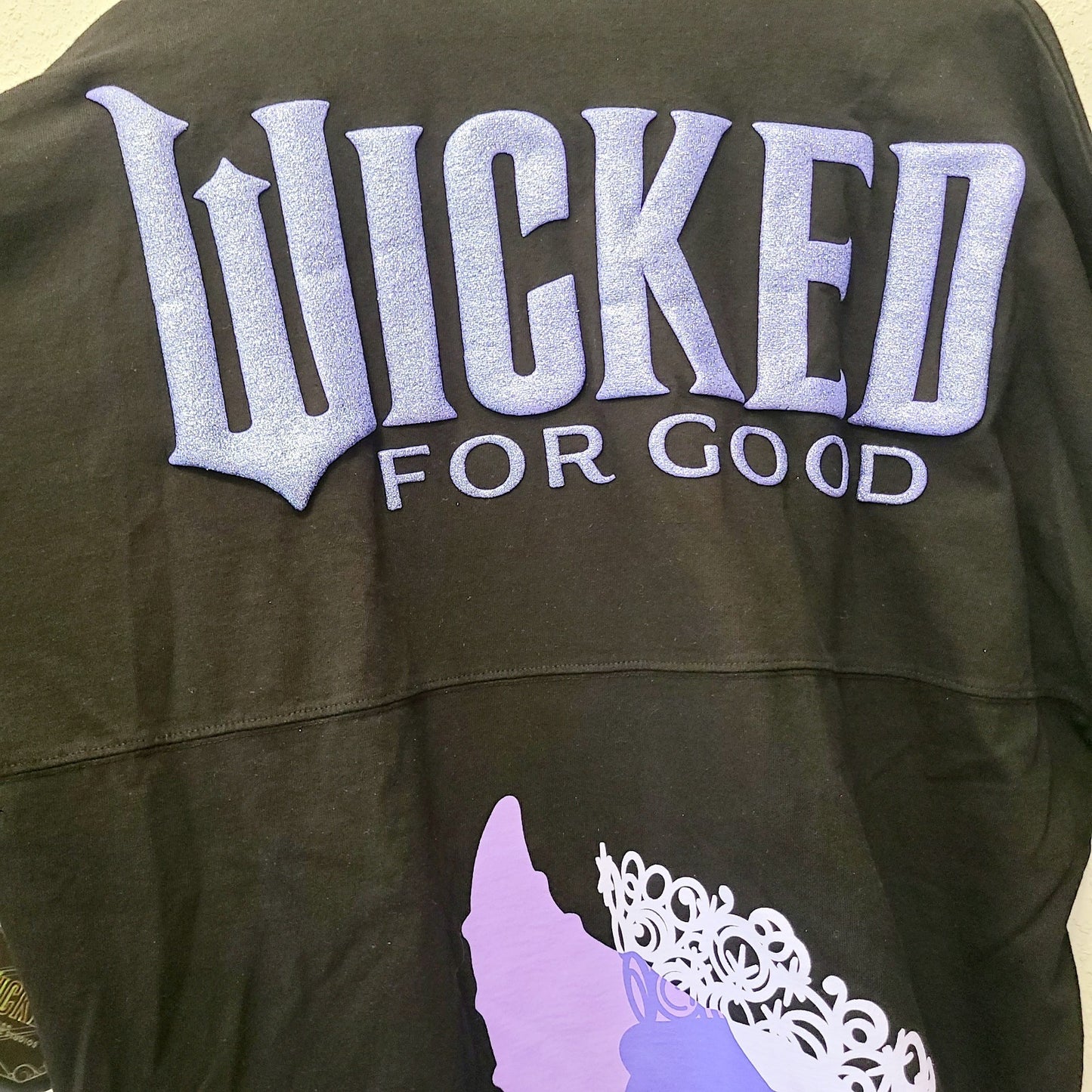 LARGE Universal Studios 2025 Wicked For Good Spirit Jersey Glinda Elphaba Adult