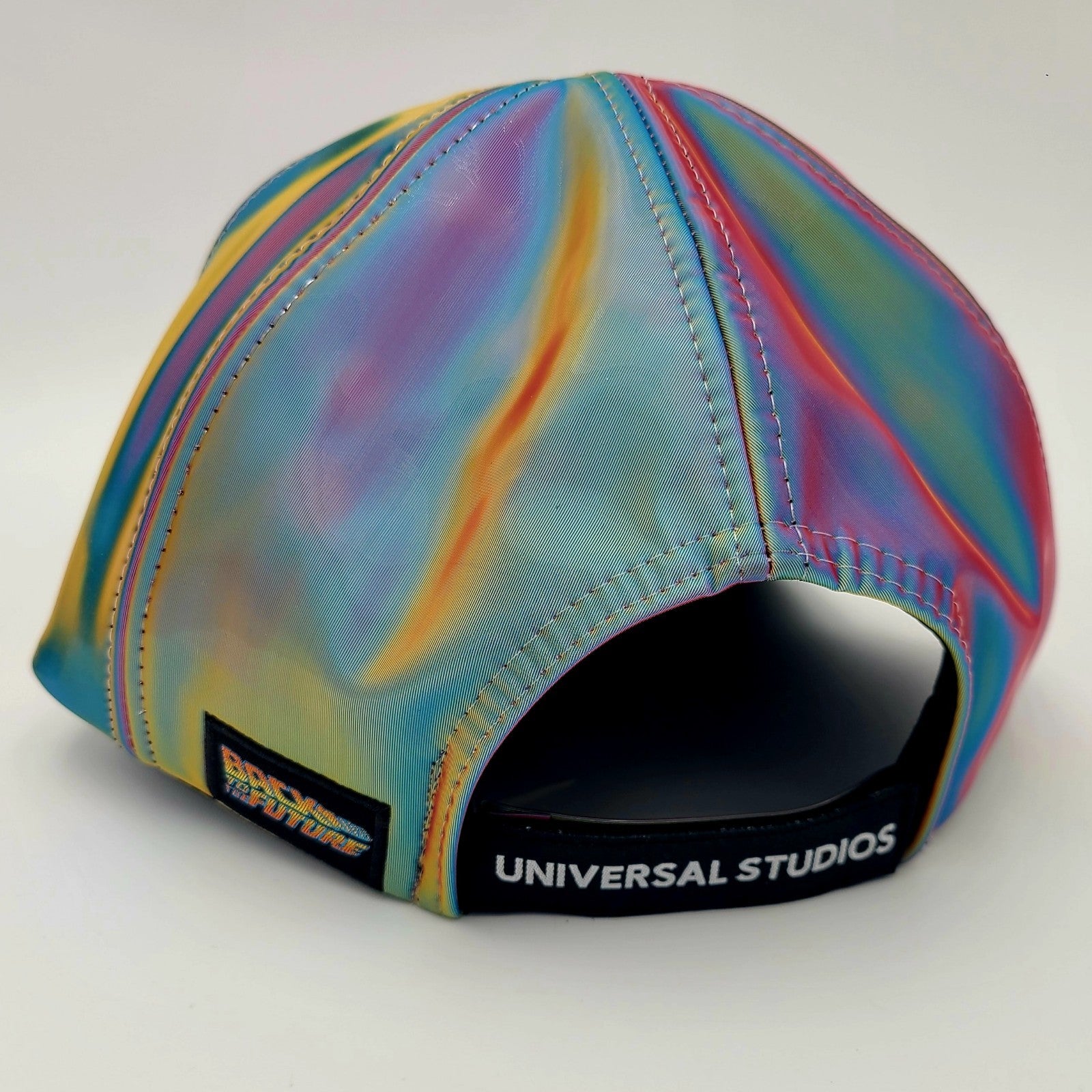 Universal Studios Back To The Future II Marty McFly Holographic Flatbill Hat Cap