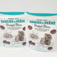 *2 Packs* Trader Joe's Cookies & Creme Cream Pretzel Slims  6 Oz Pretzels Bags