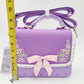 2026 Disney Parks Princess Rapunzel Tangled Purple Crossbody Loungefly Bag Purse
