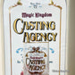 Disney Parks WDW Magic Kingdom Casting Agency Sign 14oz Glass Cup NEW 2026