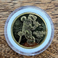 2025 Mickey Coin Walt Disney World Park Gold Color Metal Tower Terror Hollywood
