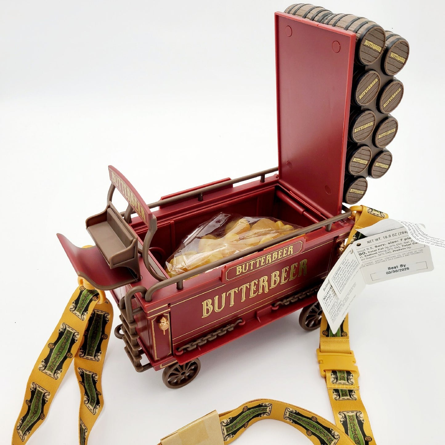 2024 Universal Studios Florida Harry Potter Butterbeer Barrel Candy Bucket New