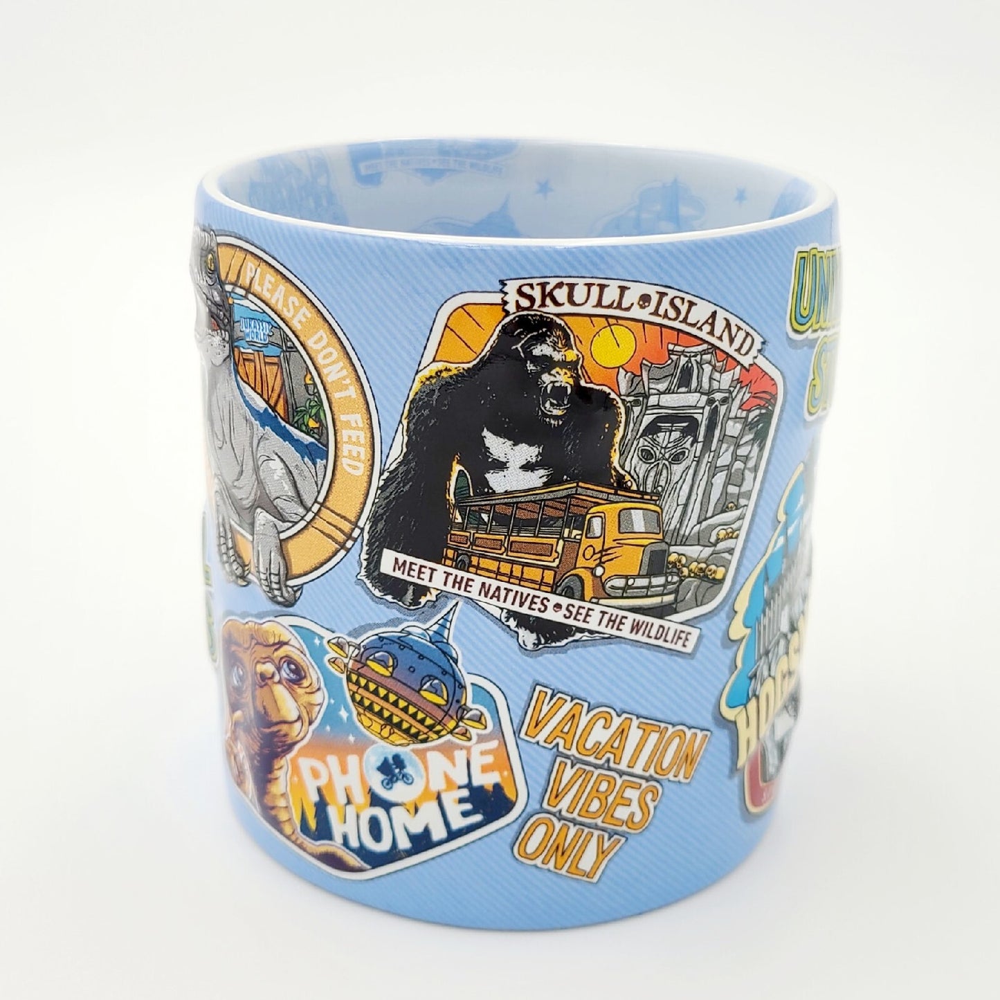 NEW Universal Studios Theme Park Coffee Mug Shows Rides Harry Potter Volcano Bay