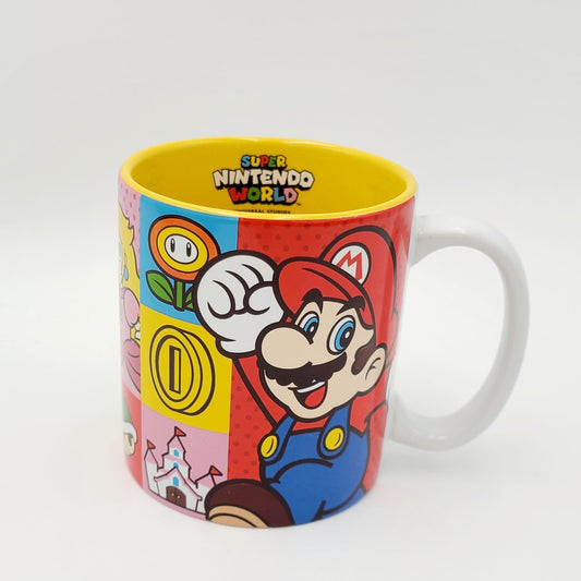Universal Studios EPIC Super Nintendo World Multi Character Mug Cup Mario Toad
