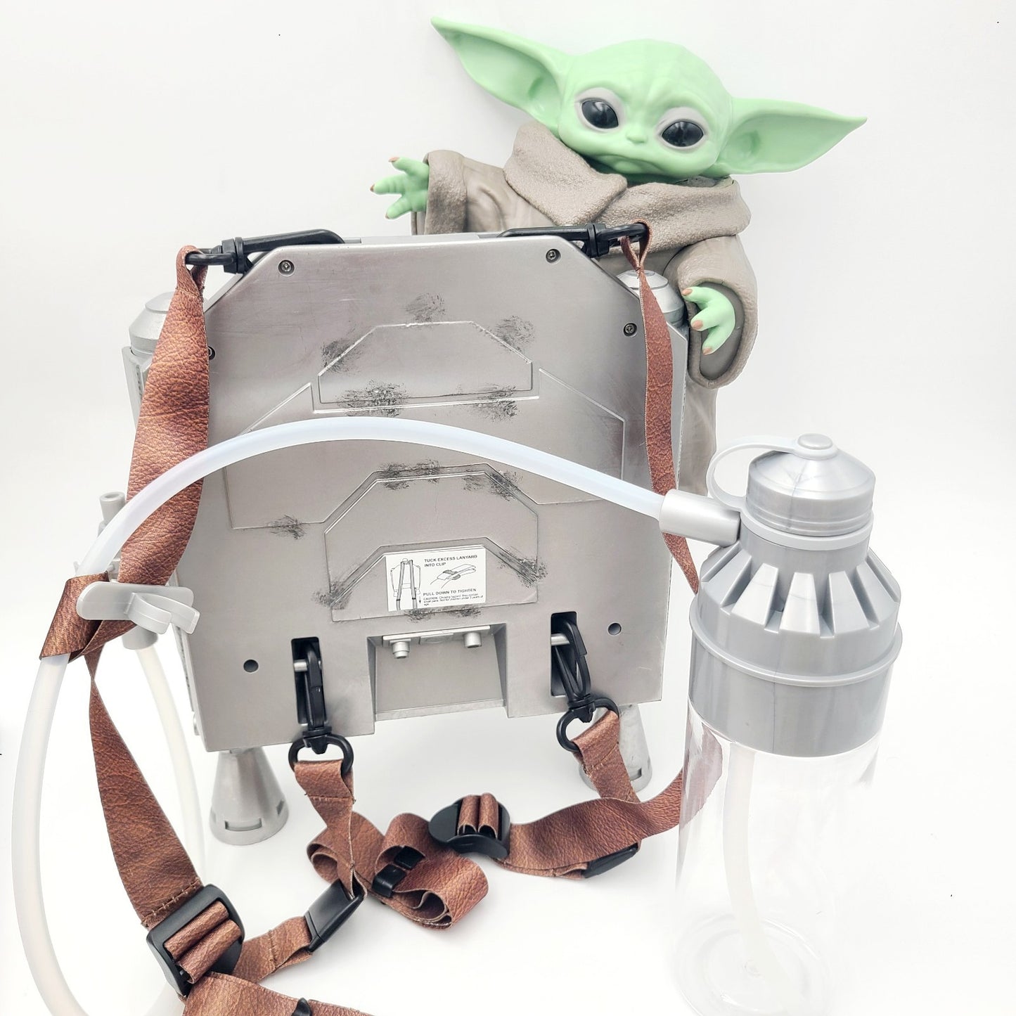 2026 Disney Parks Star Wars The Mandalorian & Grogu Wearable Jetpack Sipper Cup