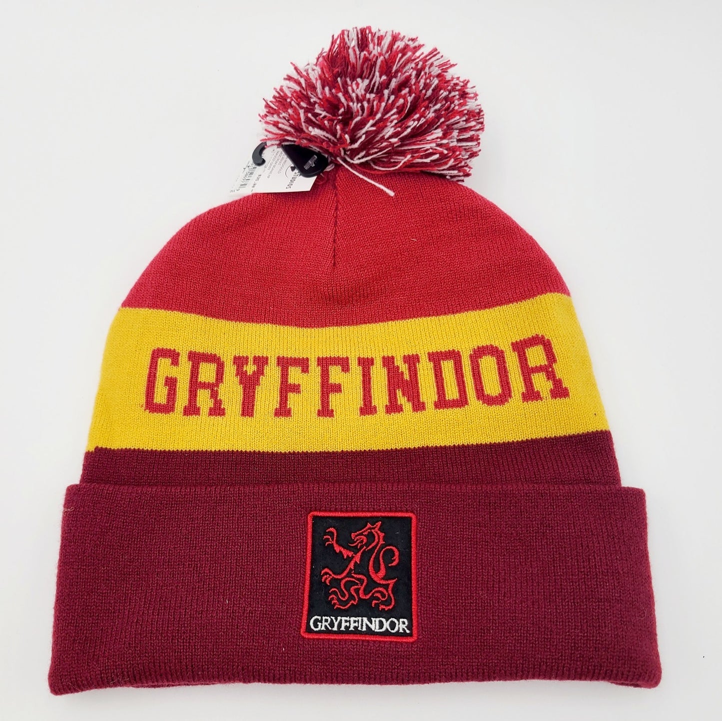Wizarding World Of Harry Potter Gryffindor Knit Beanie Hat Cosplay Universal NEW